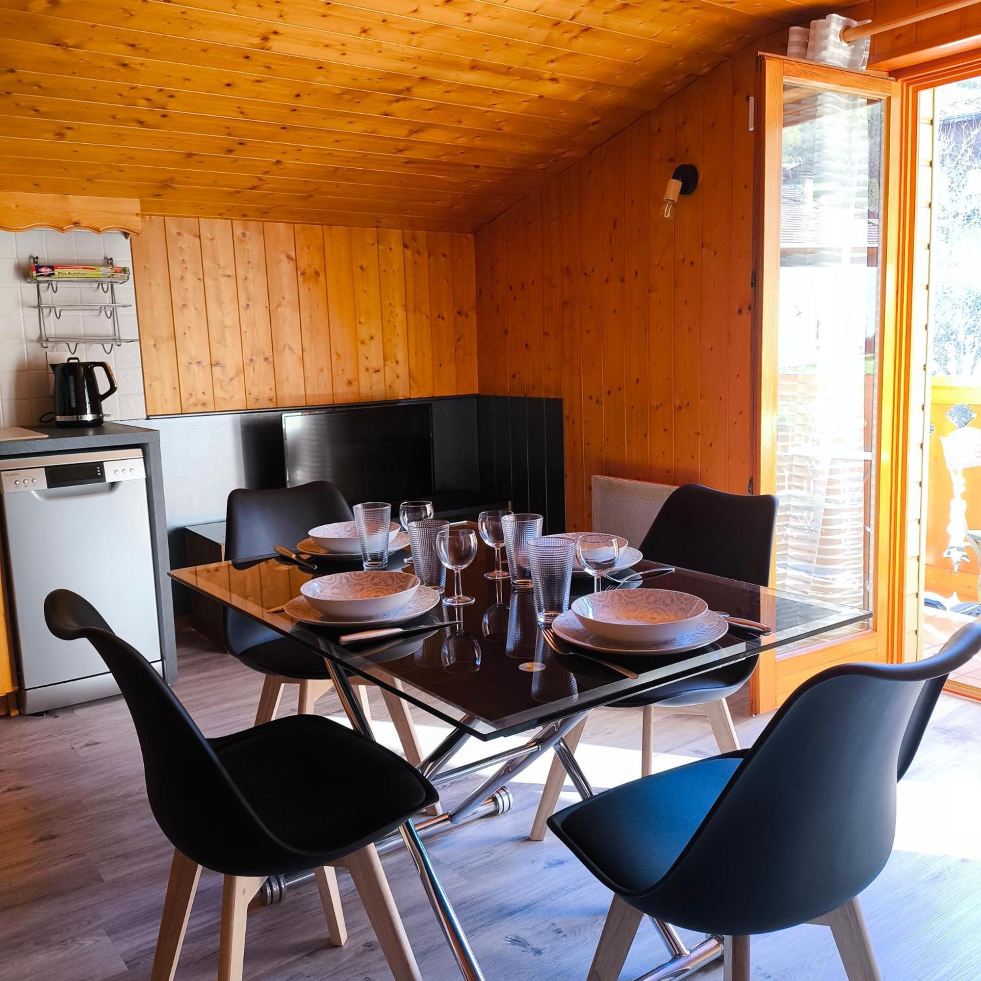 T2 Tout Confort Avec Balcon Au Calme Entre Lac Et Montagne Brizon Exterior foto